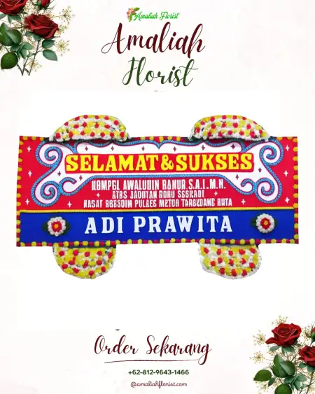 Papan Bunga Ucapan Selamat Pagerbumi